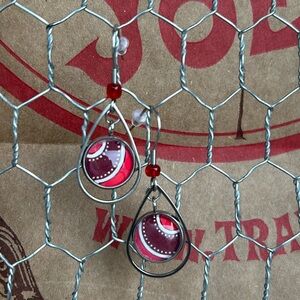 Trader Joe’s earrings 12mm halo